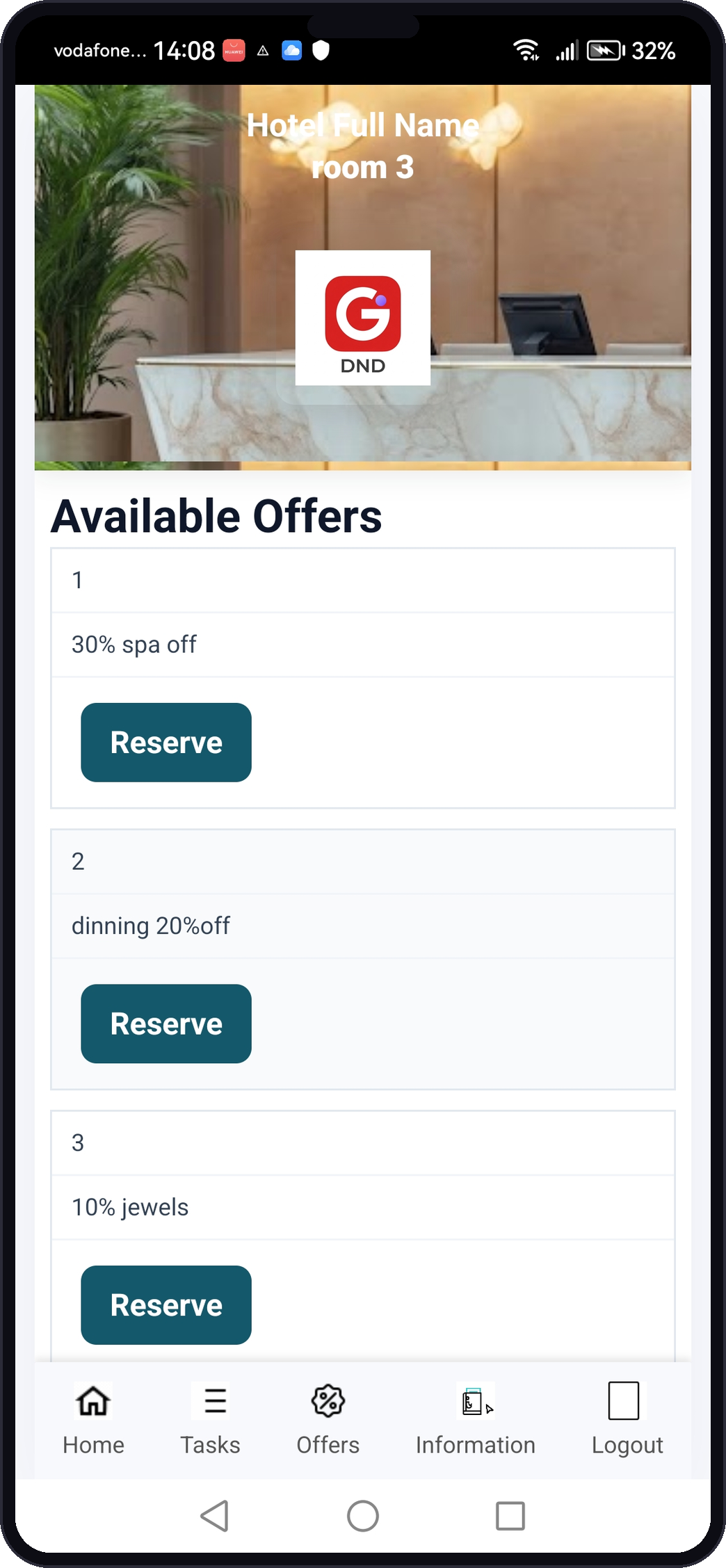 GuestHand app screen 6