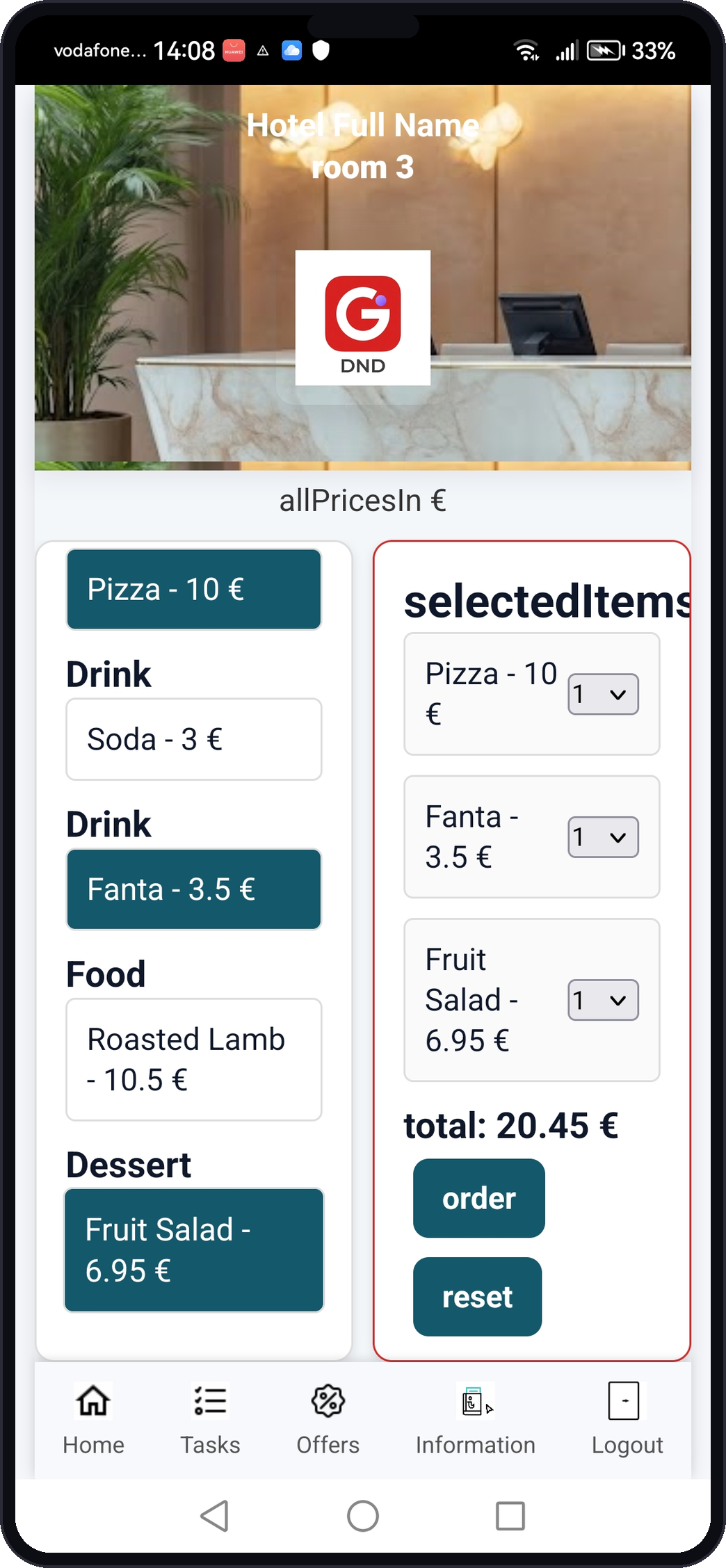 GuestHand app screen 8